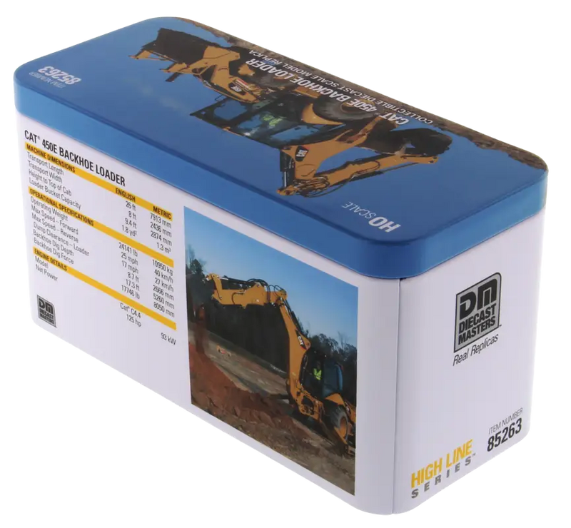 Load image into Gallery viewer, CAT - 1/87 - 450E BACKHOE LOADER - DIECAST | SCALE | HO