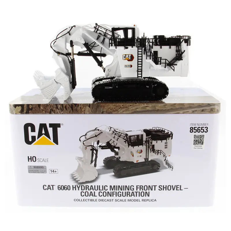 Load image into Gallery viewer, CAT - 1/87 - 6060 HYDRAULIC MINING SHOVEL-COAL CONFIG WHITE