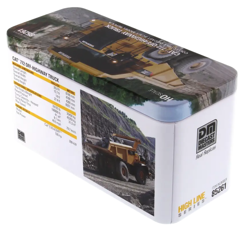 Load image into Gallery viewer, CAT - 1/87 - 772 OFF-HIGHWAY TRUCK - DIECAST | SCALE | HO
