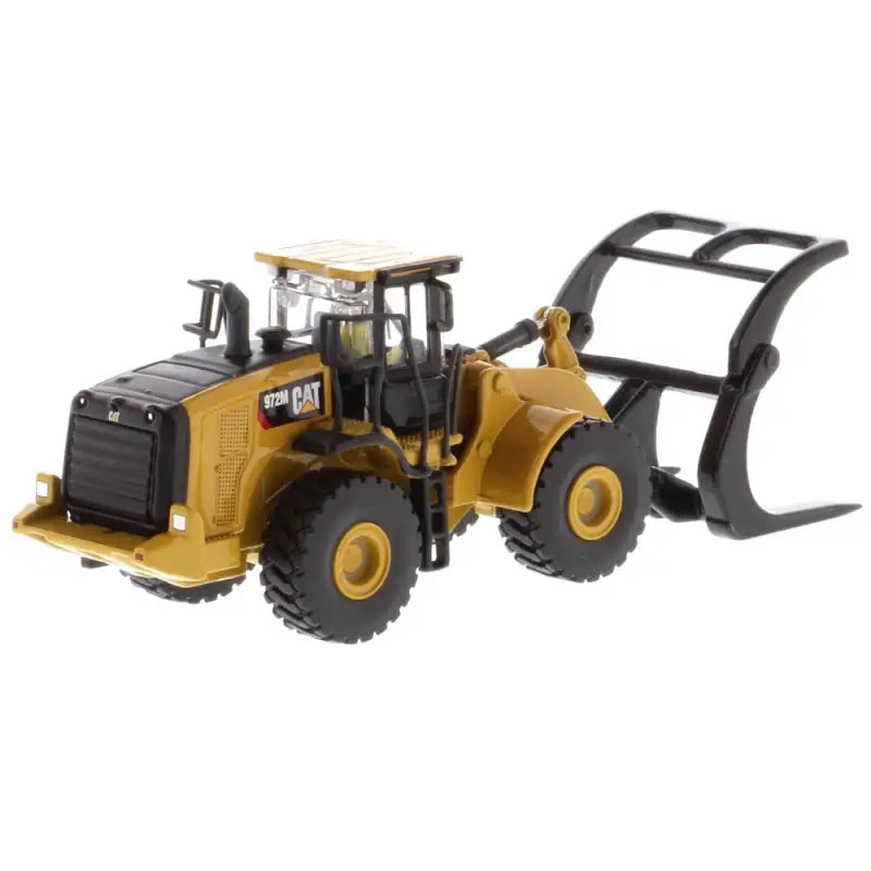 Load image into Gallery viewer, CAT - 1/87 - 972M WHEEL LOADER WITH LOG FORK - DIECAST