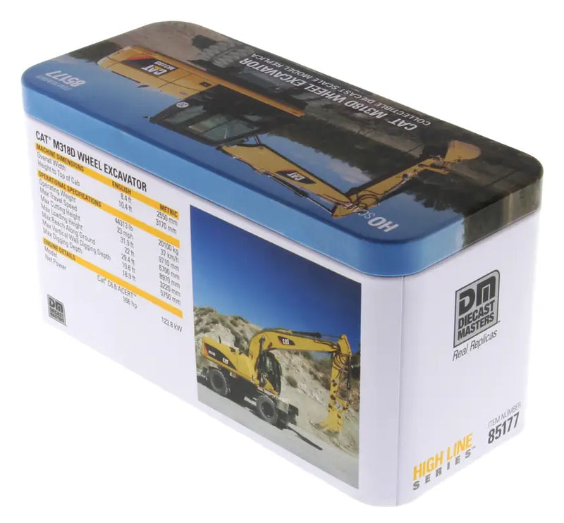 Load image into Gallery viewer, CAT - 1/87 - M318D WHEELED EXCAVATOR - DIECAST | SCALE | HO
