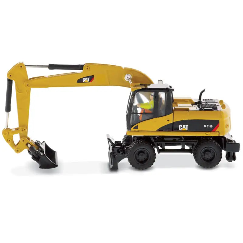 Load image into Gallery viewer, CAT - 1/87 - M318D WHEELED EXCAVATOR - DIECAST | SCALE | HO