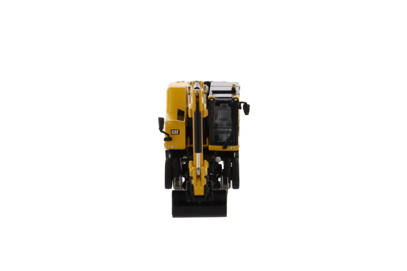 Chargez l'image dans la visionneuse de la galerie, CAT - 1/87 - M323F RAILROAD WHEELED EXCAVATOR SAFETY YELLOW