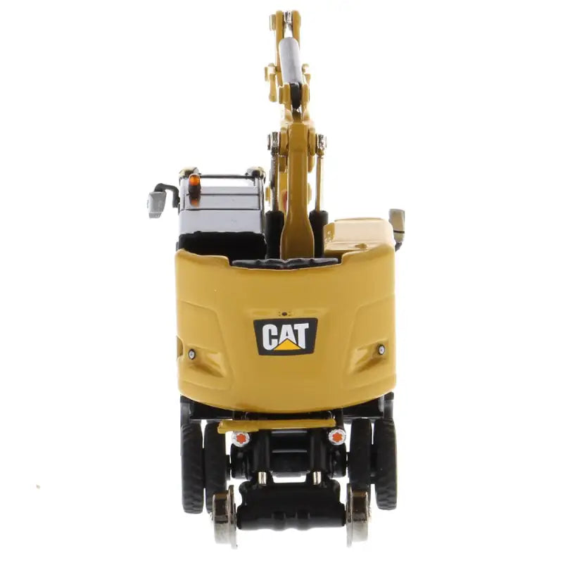 Chargez l'image dans la visionneuse de la galerie, CAT - 1/87 - M323F RAILROAD WHEELED EXCAVATOR YELLOW