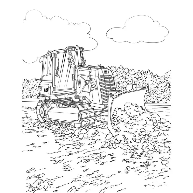 Load image into Gallery viewer, CAT - CATERPILLAR 80 PAGE COLORING BOOK - TOOLS | OTHER