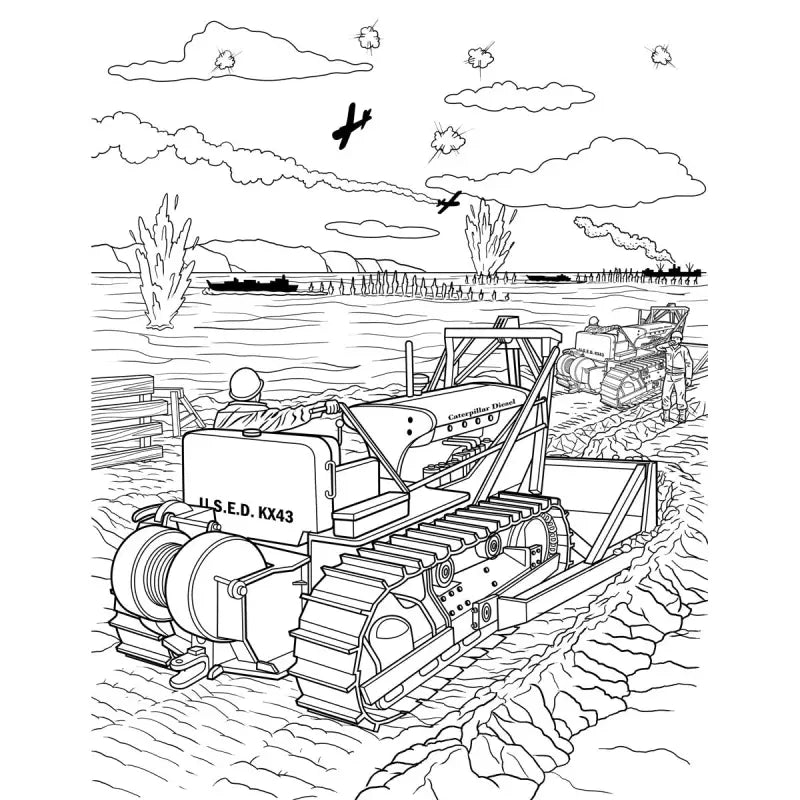 Chargez l'image dans la visionneuse de la galerie, CAT - CATERPILLAR 80 PAGE COLORING BOOK - TOOLS | OTHER