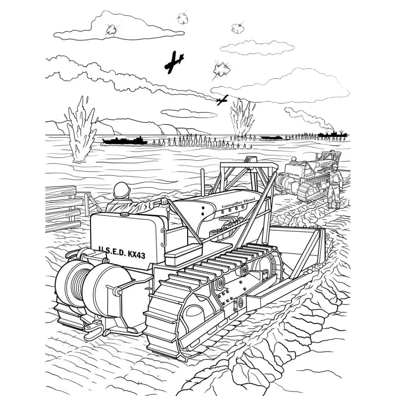 Load image into Gallery viewer, CAT - CATERPILLAR 80 PAGE COLORING BOOK - TOOLS | OTHER