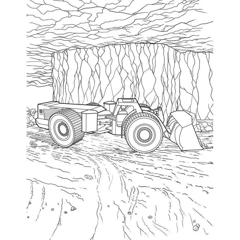 Load image into Gallery viewer, CAT - CATERPILLAR 80 PAGE COLORING BOOK - TOOLS | OTHER