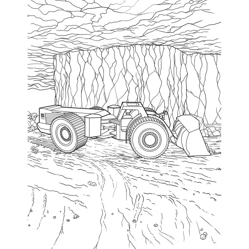 Load image into Gallery viewer, CAT - CATERPILLAR 80 PAGE COLORING BOOK - TOOLS | OTHER