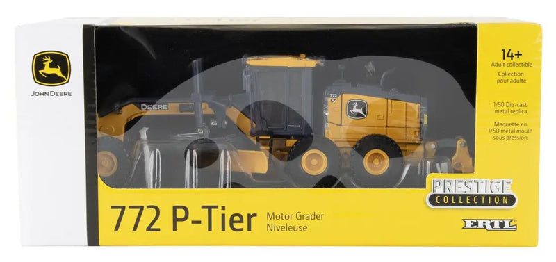 Chargez l'image dans la visionneuse de la galerie, DEERE JOHN - 1/50 - 772 P-TIER MOTOR GRADER - DIECAST