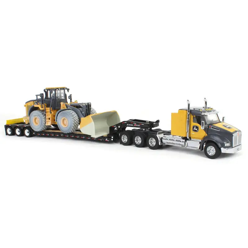 Load image into Gallery viewer, DEERE JOHN - 1/50 - 904 P-TIER WHEEL LOADER W/SEMI KW T880