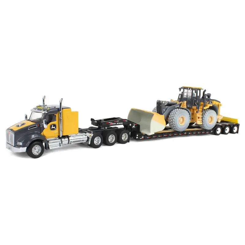 Load image into Gallery viewer, DEERE JOHN - 1/50 - 904 P-TIER WHEEL LOADER W/SEMI KW T880