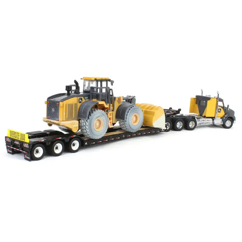 Load image into Gallery viewer, DEERE JOHN - 1/50 - 904 P-TIER WHEEL LOADER W/SEMI KW T880
