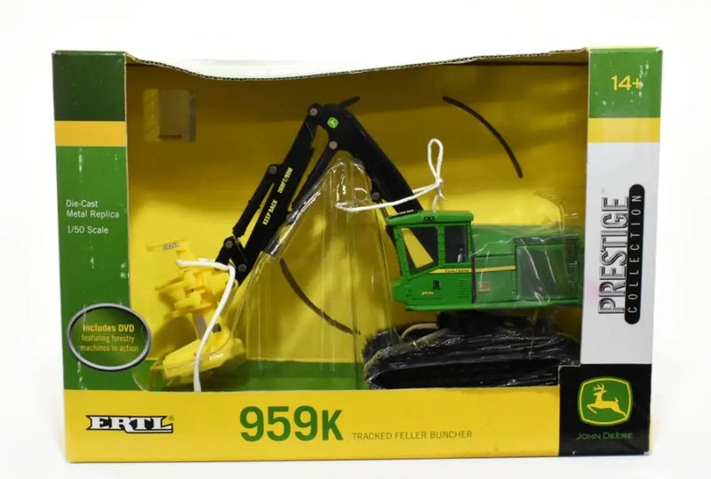 Chargez l'image dans la visionneuse de la galerie, DEERE JOHN - 1/50 - 959K TRACKED FELLER BUNCHER - DIECAST