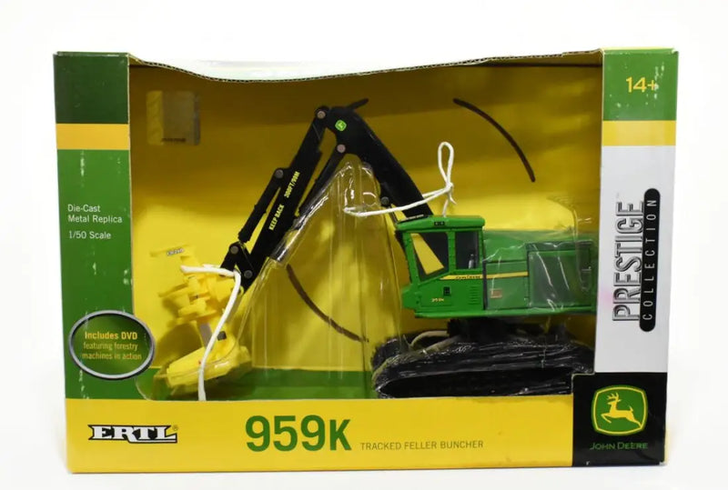Chargez l'image dans la visionneuse de la galerie, DEERE JOHN - 1/50 - 959K TRACKED FELLER BUNCHER - DIECAST