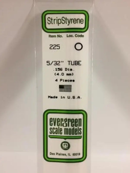 EVERGREEN -.156’’ (5/32) DIAMETER PACK OF 4 OPAQUE WHITE