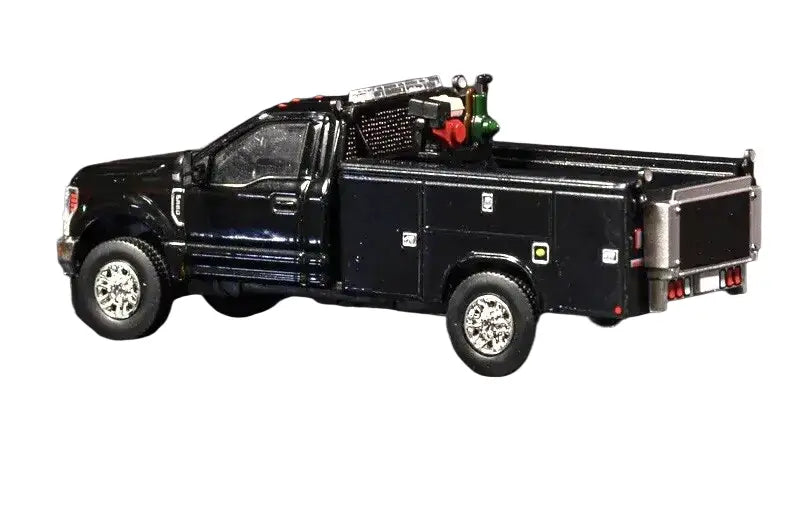 Load image into Gallery viewer, FORD - 1/50 - F350 ROADSIDE SERVICE TRUCK - BLACK - DIECAST