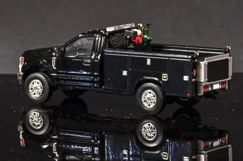 Load image into Gallery viewer, FORD - 1/50 - F350 ROADSIDE SERVICE TRUCK - BLACK - DIECAST