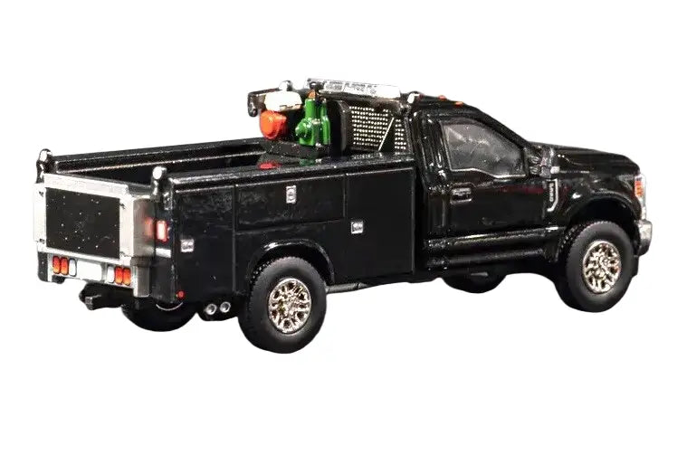 Load image into Gallery viewer, FORD - 1/50 - F350 ROADSIDE SERVICE TRUCK - BLACK - DIECAST