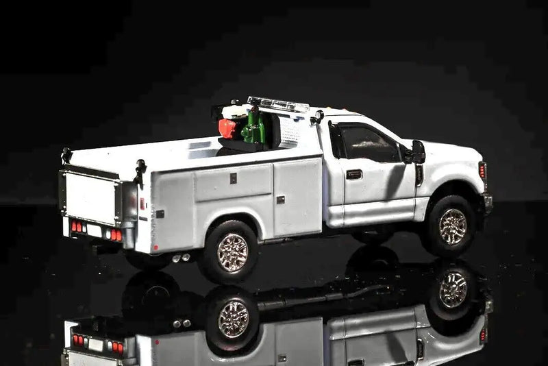 Chargez l'image dans la visionneuse de la galerie, FORD - 1/50 - F350 ROADSIDE SERVICE TRUCK - WHITE - DIECAST