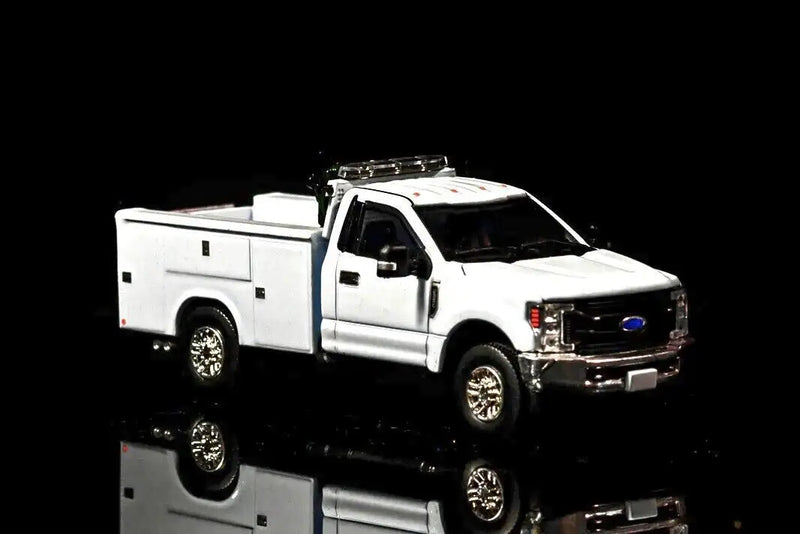 Chargez l'image dans la visionneuse de la galerie, FORD - 1/50 - F350 ROADSIDE SERVICE TRUCK - WHITE - DIECAST