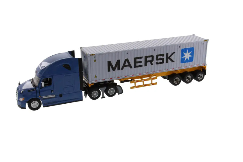 Load image into Gallery viewer, FREIGHTLINER - 1/50 - NEW CASCADIA BLUE TRACTOR/SKELETON