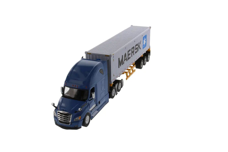 Load image into Gallery viewer, FREIGHTLINER - 1/50 - NEW CASCADIA BLUE TRACTOR/SKELETON