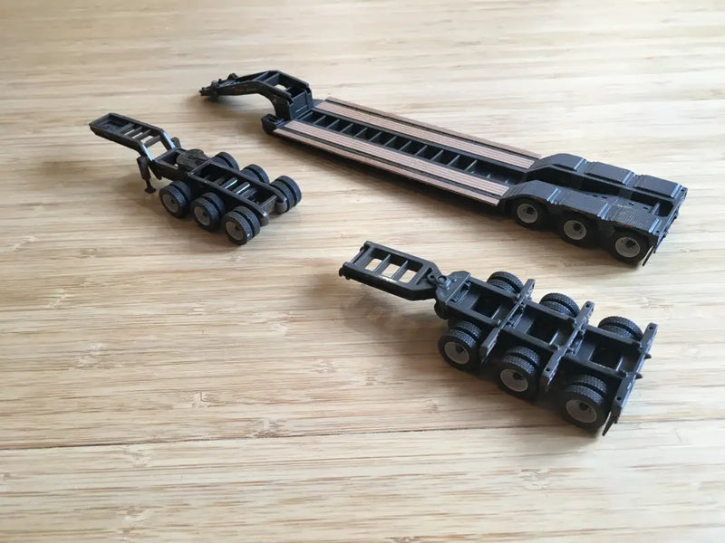 Chargez l'image dans la visionneuse de la galerie, HDG 1/50 CUSTOM 3X3X3 XL 120 LOW PROFILE DM TRAILER BLACK