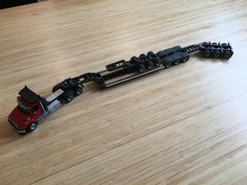 Chargez l'image dans la visionneuse de la galerie, HDG 1/50 CUSTOM 3X3X3 XL 120 LOW PROFILE DM TRAILER BLACK