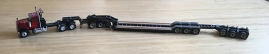 HDG 1/50 CUSTOM 3X3X3 XL 120 LOW PROFILE DM TRAILER BLACK