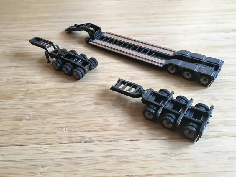 Load image into Gallery viewer, HDG - 1/50 - CUSTOM 3X3X3 XL 120 LOW-PROFILE TRAILER