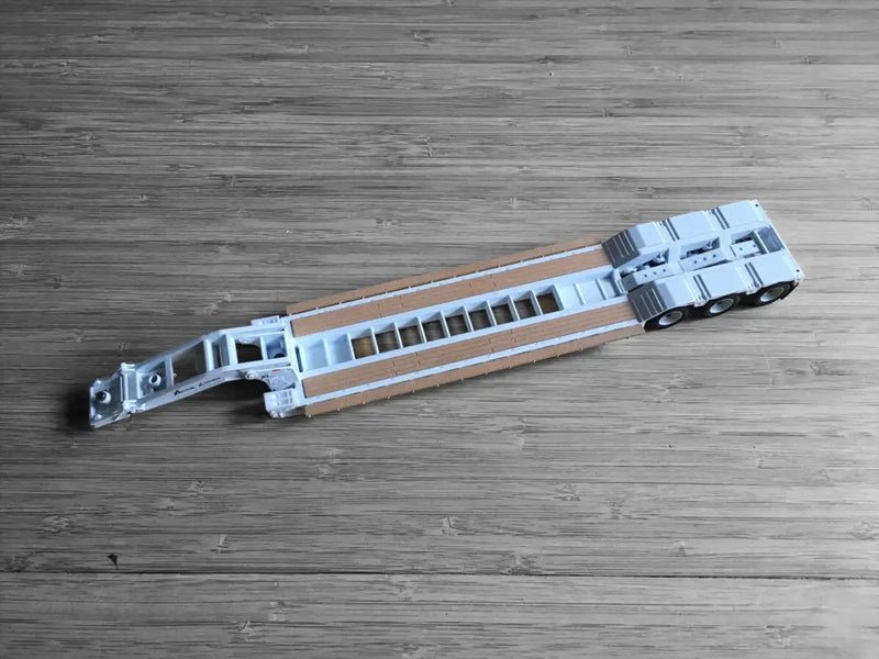 Load image into Gallery viewer, HDG - 1/50 - XL 120 LOW-PROFILE TRAILER - WHITE