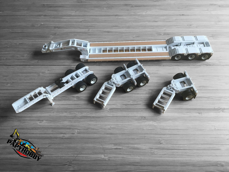 Load image into Gallery viewer, HDG - 1/50 - XL 120 LOW-PROFILE TRAILER - WHITE