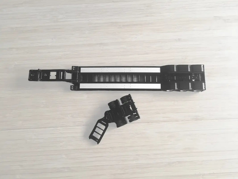 Load image into Gallery viewer, HDG - 1/50 - XL 120 LOW-PROFILE TRAILER WITH BOOSTER DUAL