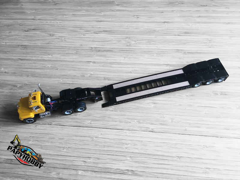 Load image into Gallery viewer, HDG - 1/50 - XL 120 LOW-PROFILE TRAILER WITH BOOSTER SINGLE