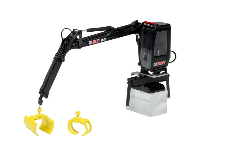 Load image into Gallery viewer, HIAB - 1/50 - LOGLIFT CRANE BLACK - DIECAST | SCALE | FORK