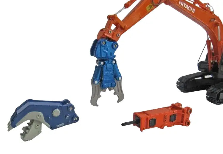 Chargez l'image dans la visionneuse de la galerie, HITACHI - 1/50 - 20+ TON ATTACHMENT SET (4 TOOLS) - DIECAST