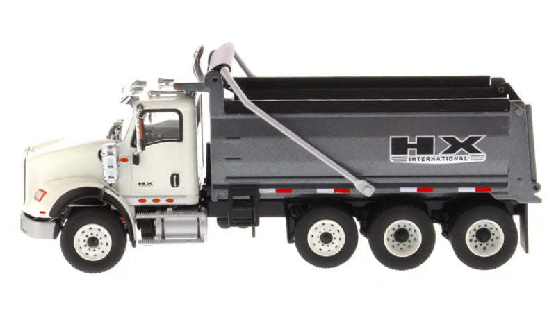 Load image into Gallery viewer, INTERNATIONAL - 1/50 - HX 620 DUMP TRUCK - WHITE CAB/GUN