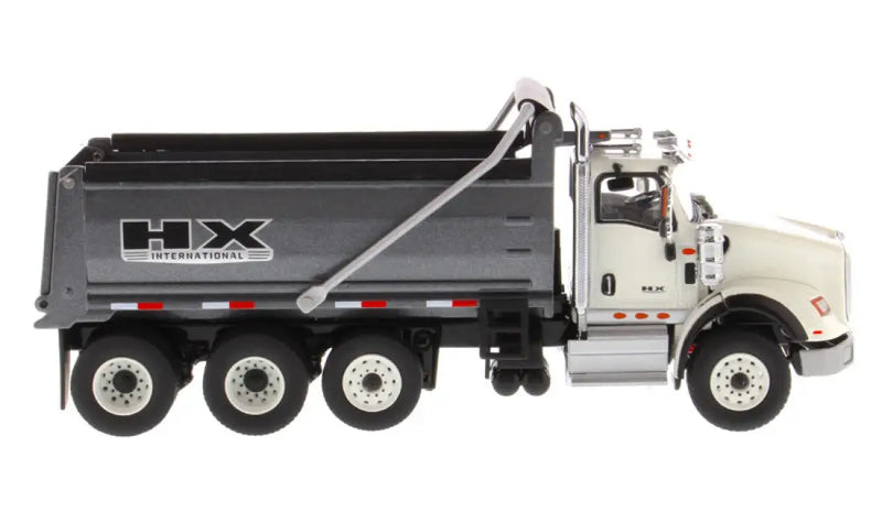 Load image into Gallery viewer, INTERNATIONAL - 1/50 - HX 620 DUMP TRUCK - WHITE CAB/GUN