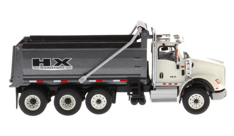Load image into Gallery viewer, INTERNATIONAL - 1/50 - HX 620 DUMP TRUCK - WHITE CAB/GUN