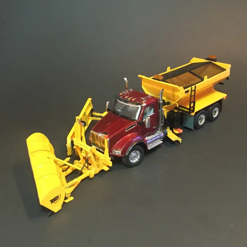 Load image into Gallery viewer, KENWORTH - 1/50 - KENWORTH T880 (RED WINE) TENCO 2023 SNOW
