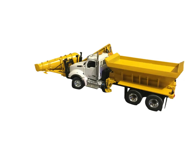 Load image into Gallery viewer, KENWORTH - 1/50 - T880 (WHITE) FULL SNOW EQUIPPED - DIECAST