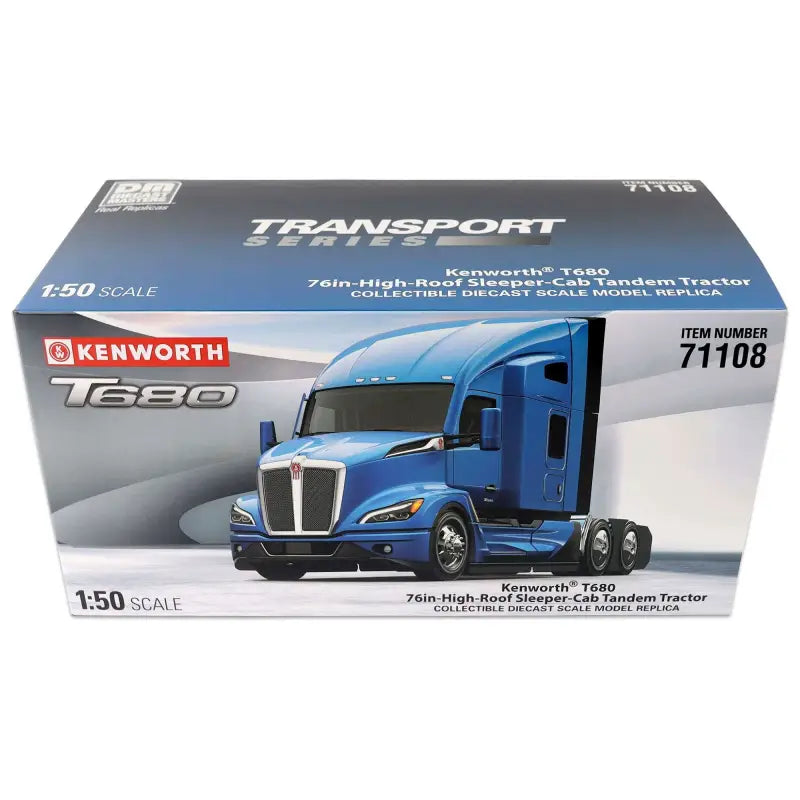 Chargez l'image dans la visionneuse de la galerie, KENWORTH - 1/50 - T680 NEXT-GEN 76IN-HIGH-ROOF SLEEPER-CAB