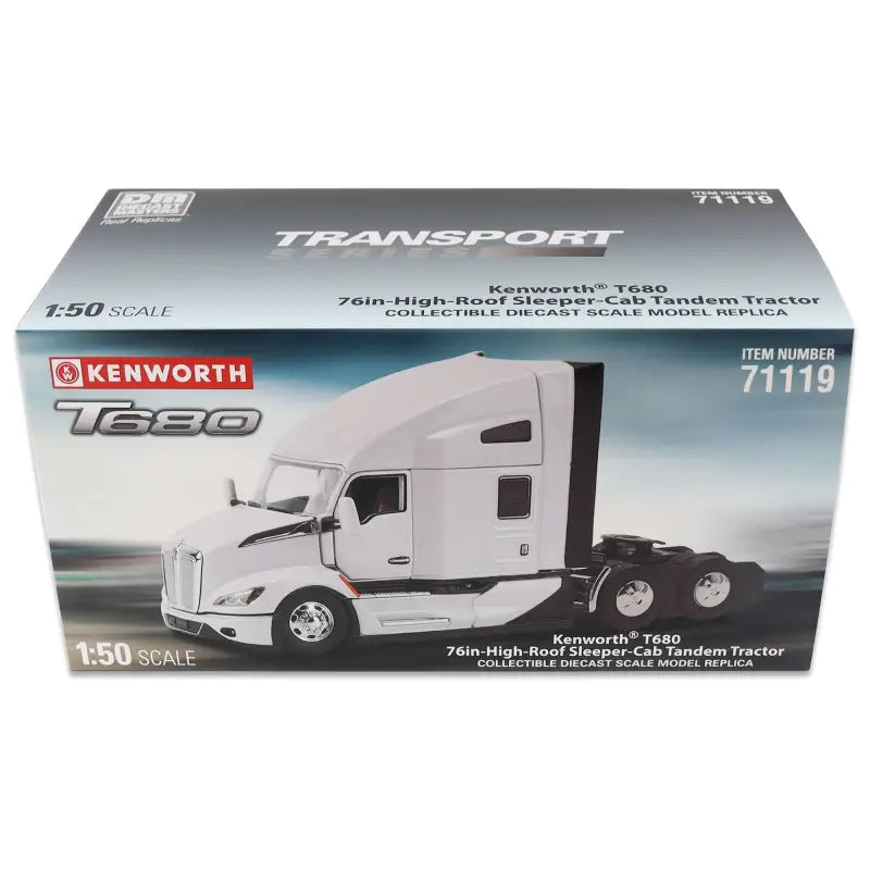 Chargez l'image dans la visionneuse de la galerie, KENWORTH - 1/50 - T680 NEXT-GEN 76IN-HIGH-ROOF SLEEPER-CAB