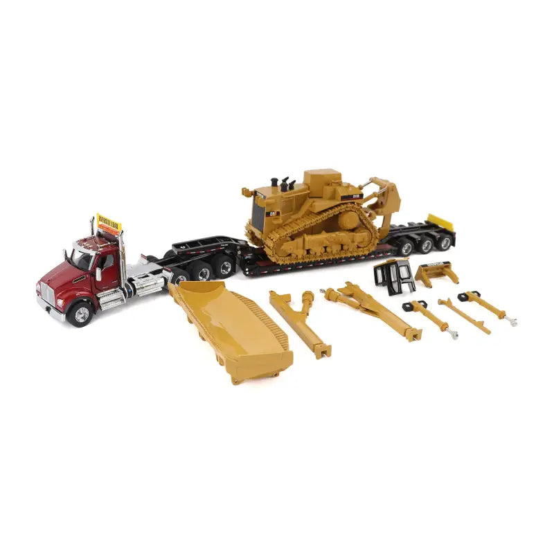 Chargez l'image dans la visionneuse de la galerie, KENWORTH - 1/50 - T880 DAY CAB TANDEM AND TRAIL KING TK120