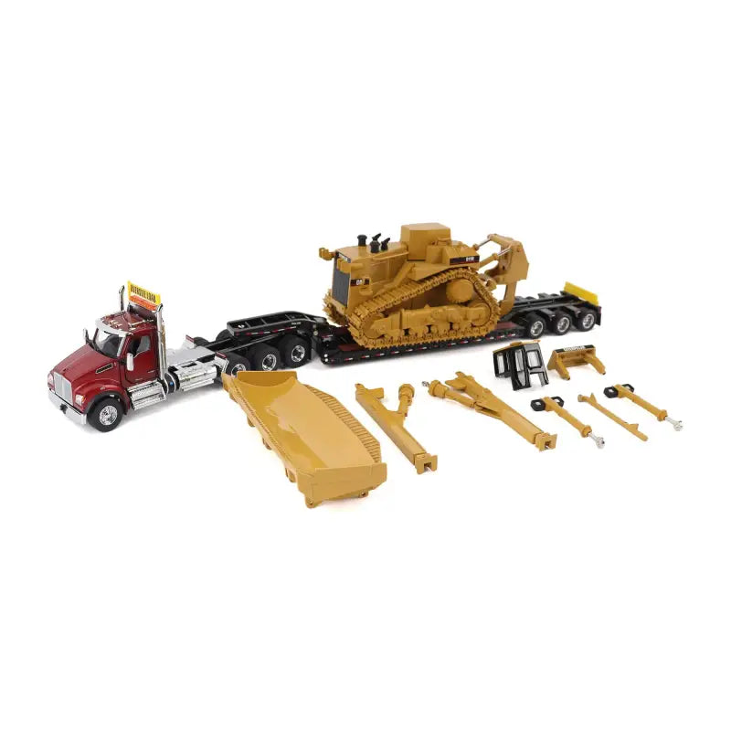 Load image into Gallery viewer, KENWORTH - 1/50 - T880 DAY CAB TANDEM AND TRAIL KING TK120