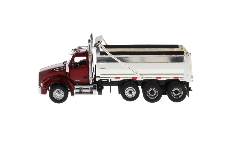 Chargez l'image dans la visionneuse de la galerie, KENWORTH 1/50 T880 SBFA DUMP TRUCK RADIANT RED CAB + CHROME