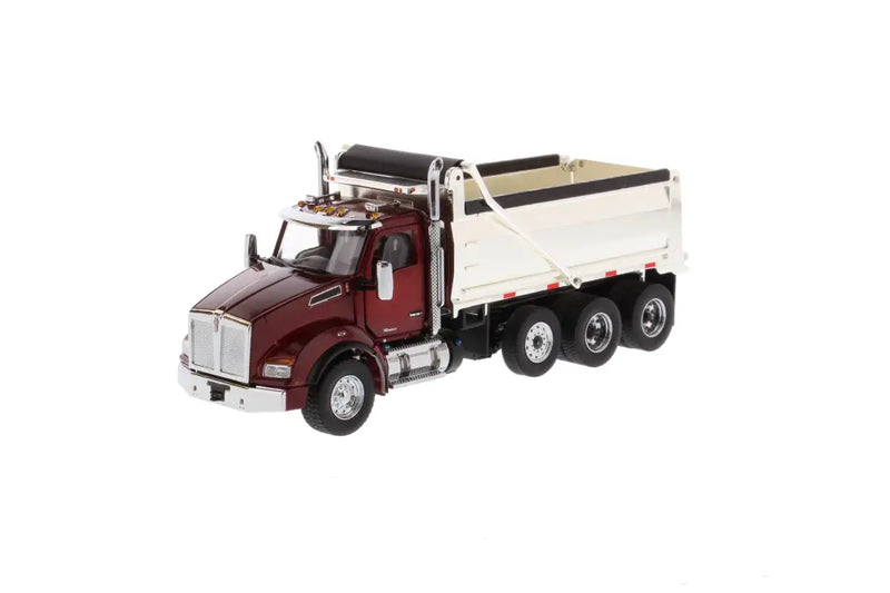 Chargez l'image dans la visionneuse de la galerie, KENWORTH 1/50 T880 SBFA DUMP TRUCK RADIANT RED CAB + CHROME