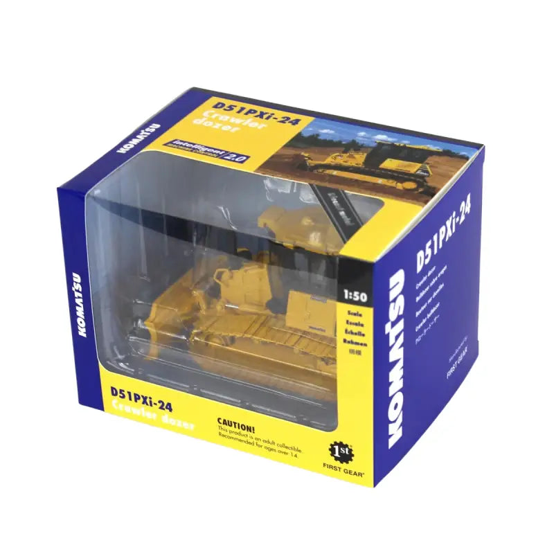 Load image into Gallery viewer, KOMATSU - 1/50 - D51PXI-24 DOZER WITH HITCH - DIECAST