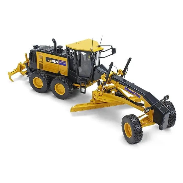 Load image into Gallery viewer, KOMATSU - 1/50 - GD655-6 MOTOR GRADER - WITH RIPPER